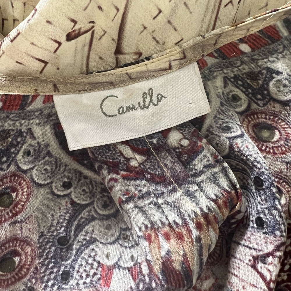 Camilla With Both Hands multi wear crystal embellished long silk vest - Picture 14 of 15